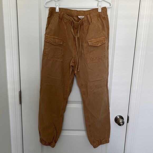 Aerie Drawcord Waist Double Pocket Utility Jogger Artifact Women's Size S / P - Picture 2 of 7